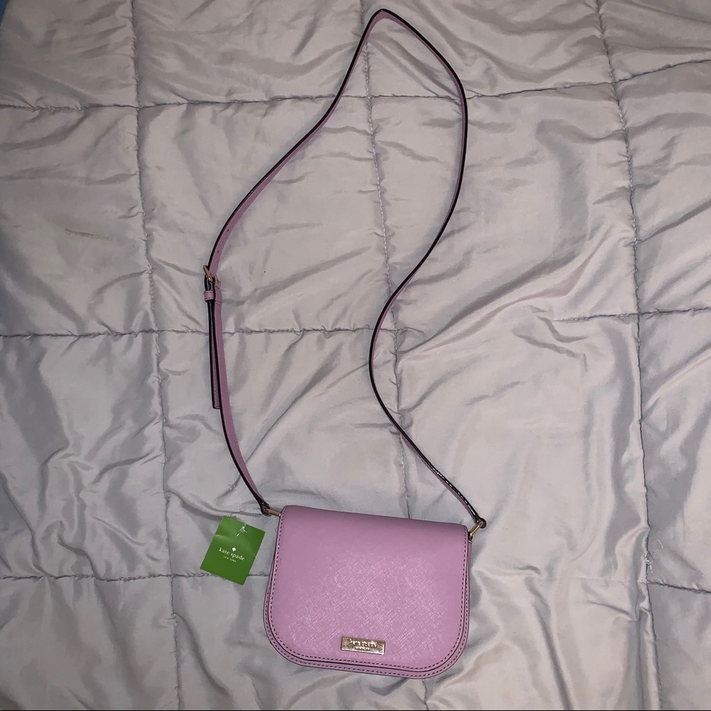 NWT Kate Spade Crossbody Lavender Lilac Purse - Picture 1 of 4